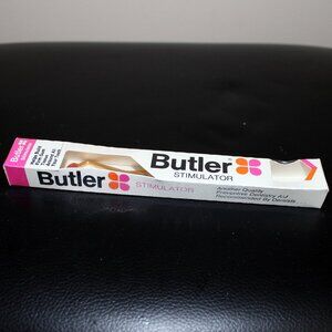 3/$55❤️vintage Butler Stimulator #600 Wand Dental Gum Tissue Mouth Care Gold
